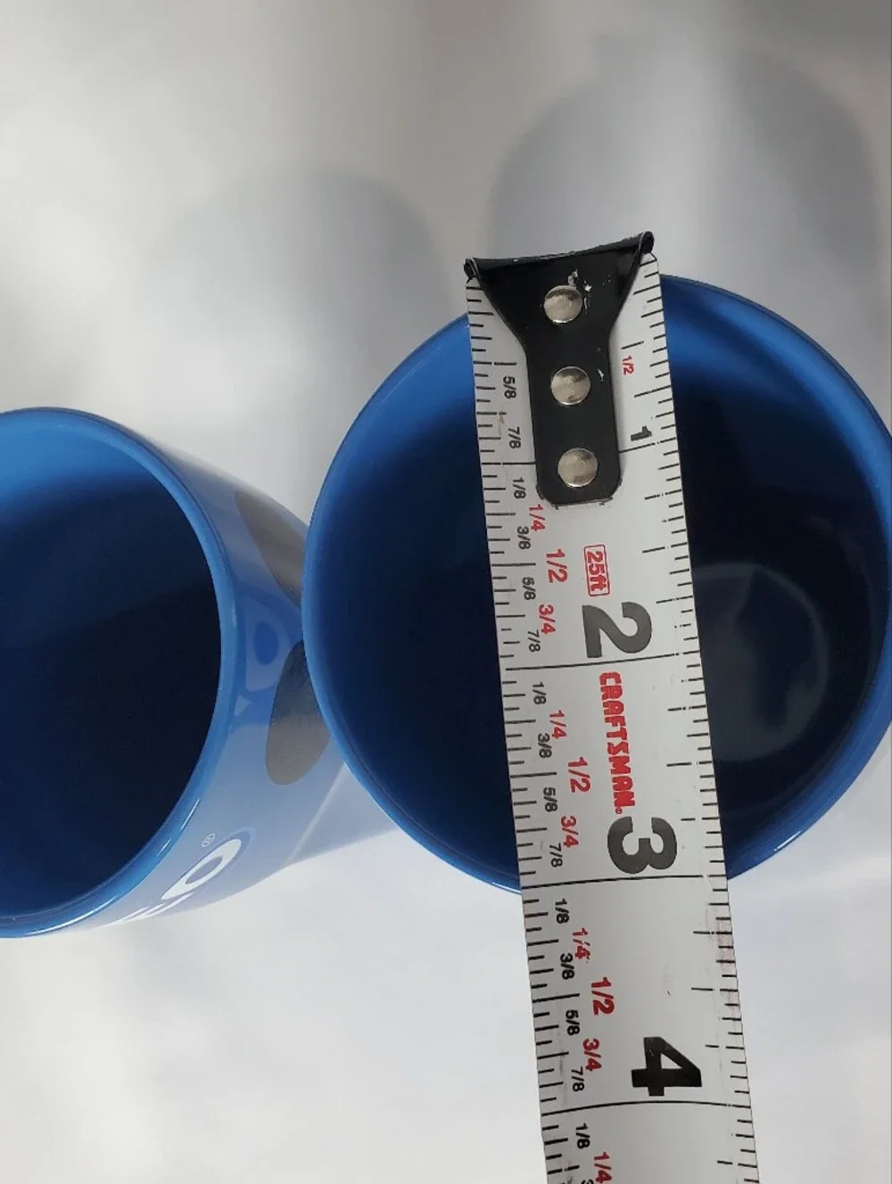 OREO Cookie Blue Ceramic Tumbler Cups By Frankford Candy 5.25 Tall